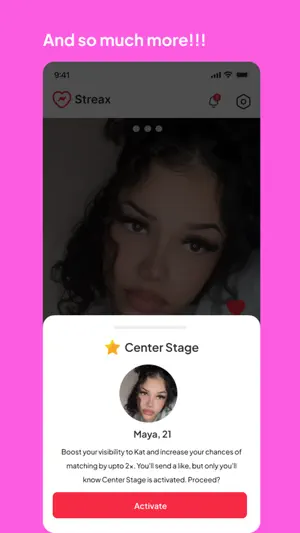 Streax - Stories. Streaks.Date screenshot 2