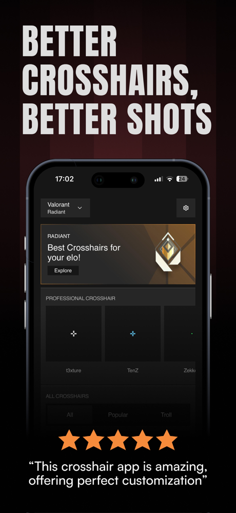 Crosshair X: Pro Aim v2 screenshot 2