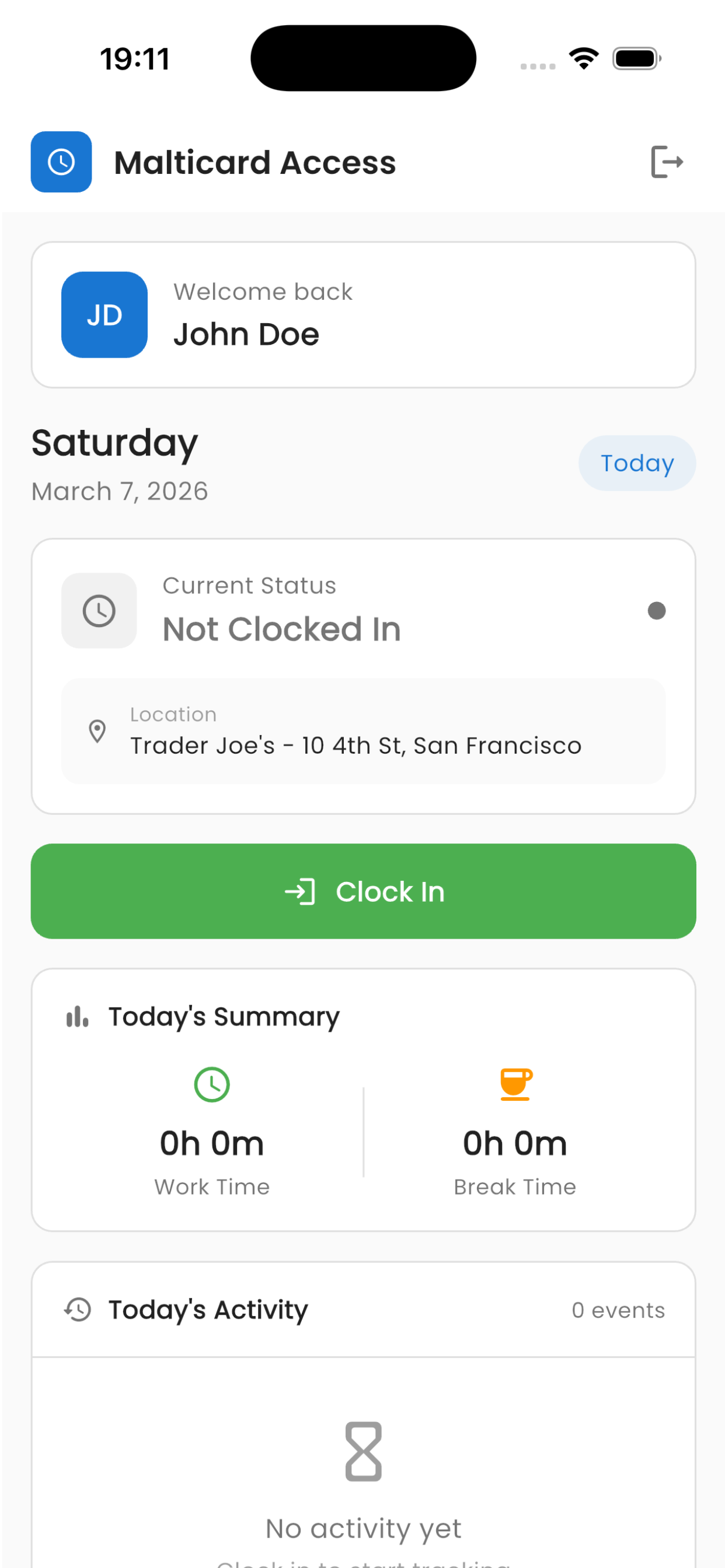 Malticard Access screenshot 5