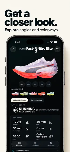Sole Scout: Find Running Shoes screenshot 4