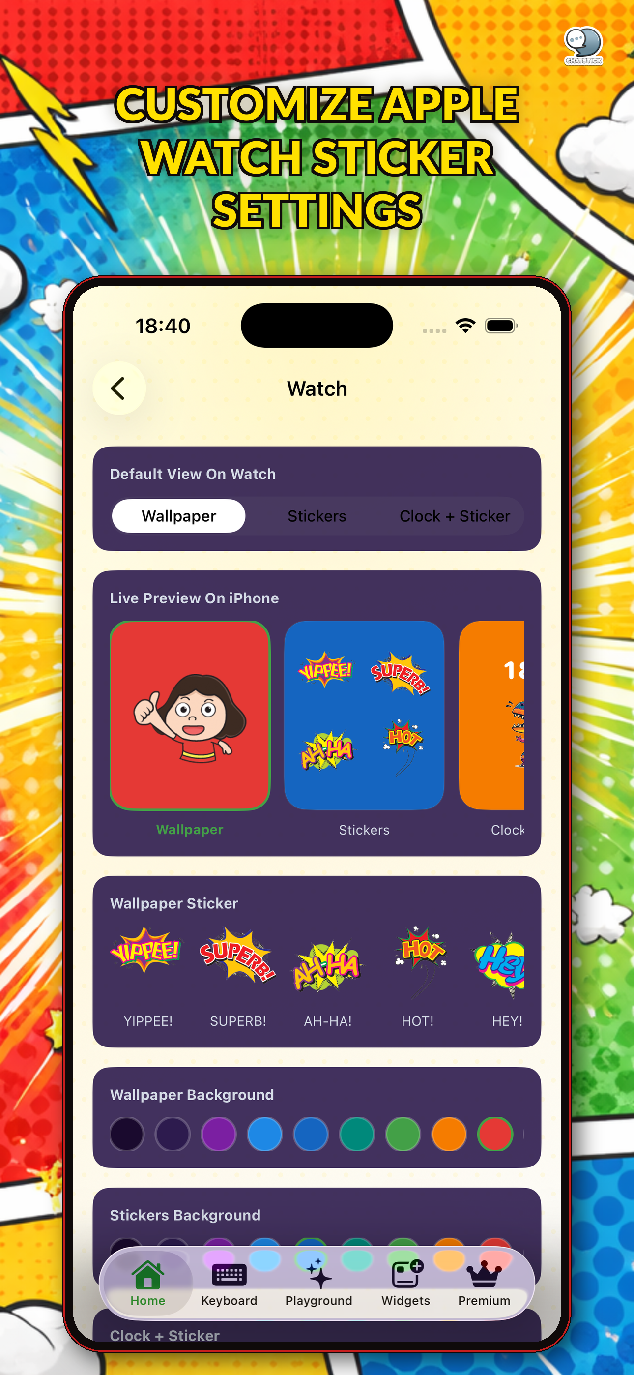 Cartoon Comics Stickers by CS