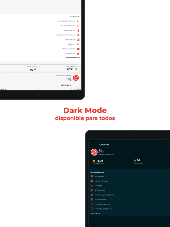 Barlleno iPad screenshot 5 - Food & Drink app