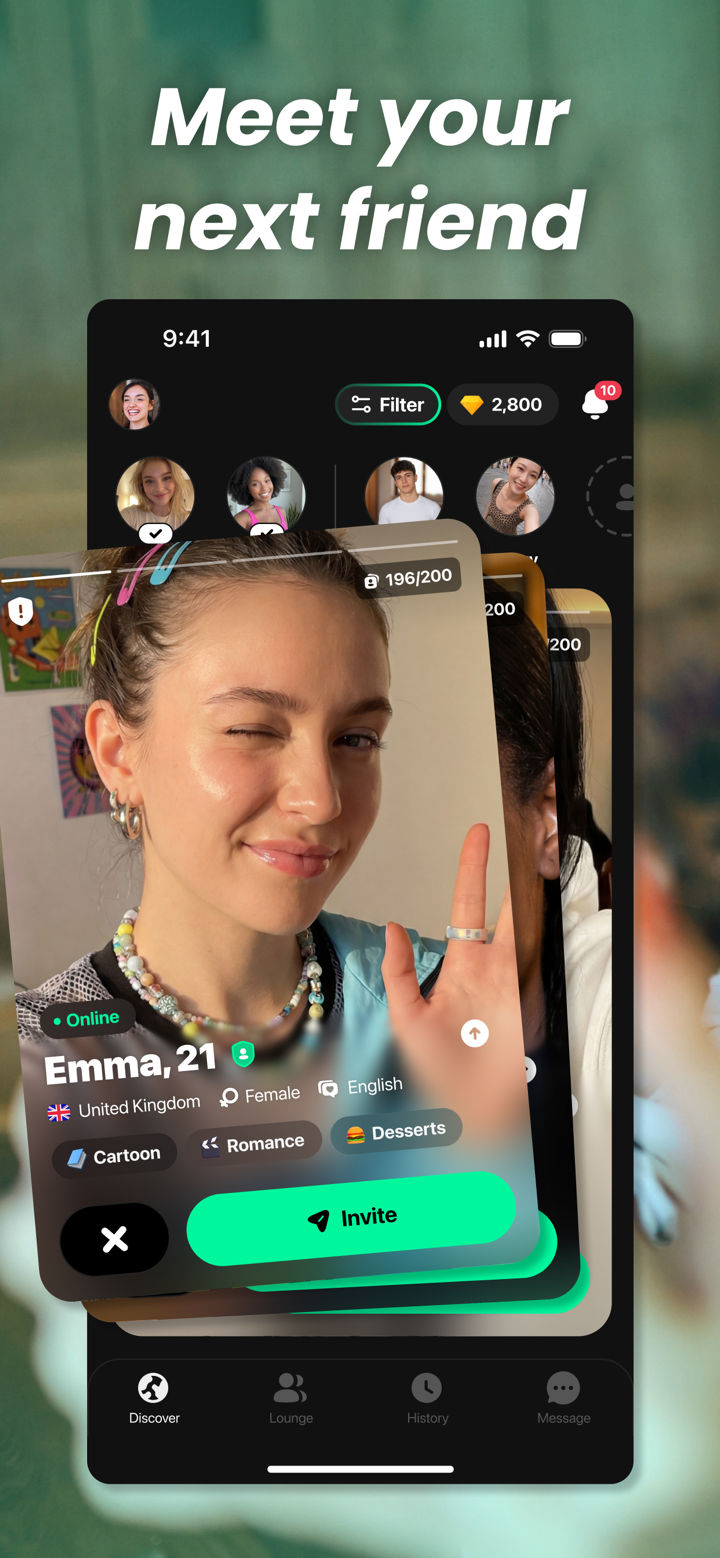 Azar: Chat, Meet Friends screenshot 1