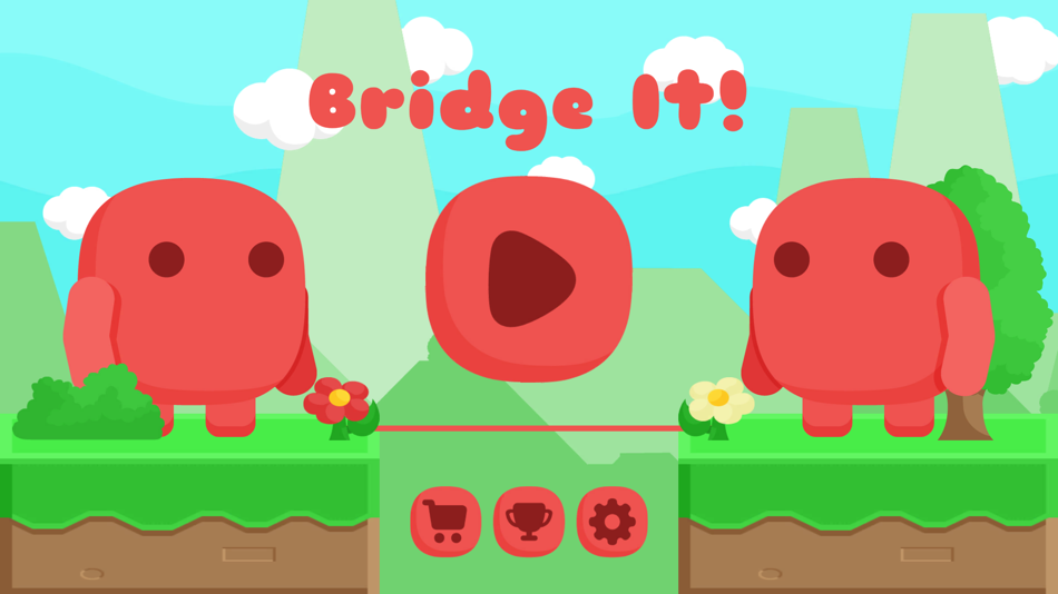 #1. Bridge It! (iOS) 由: Simon Ugor