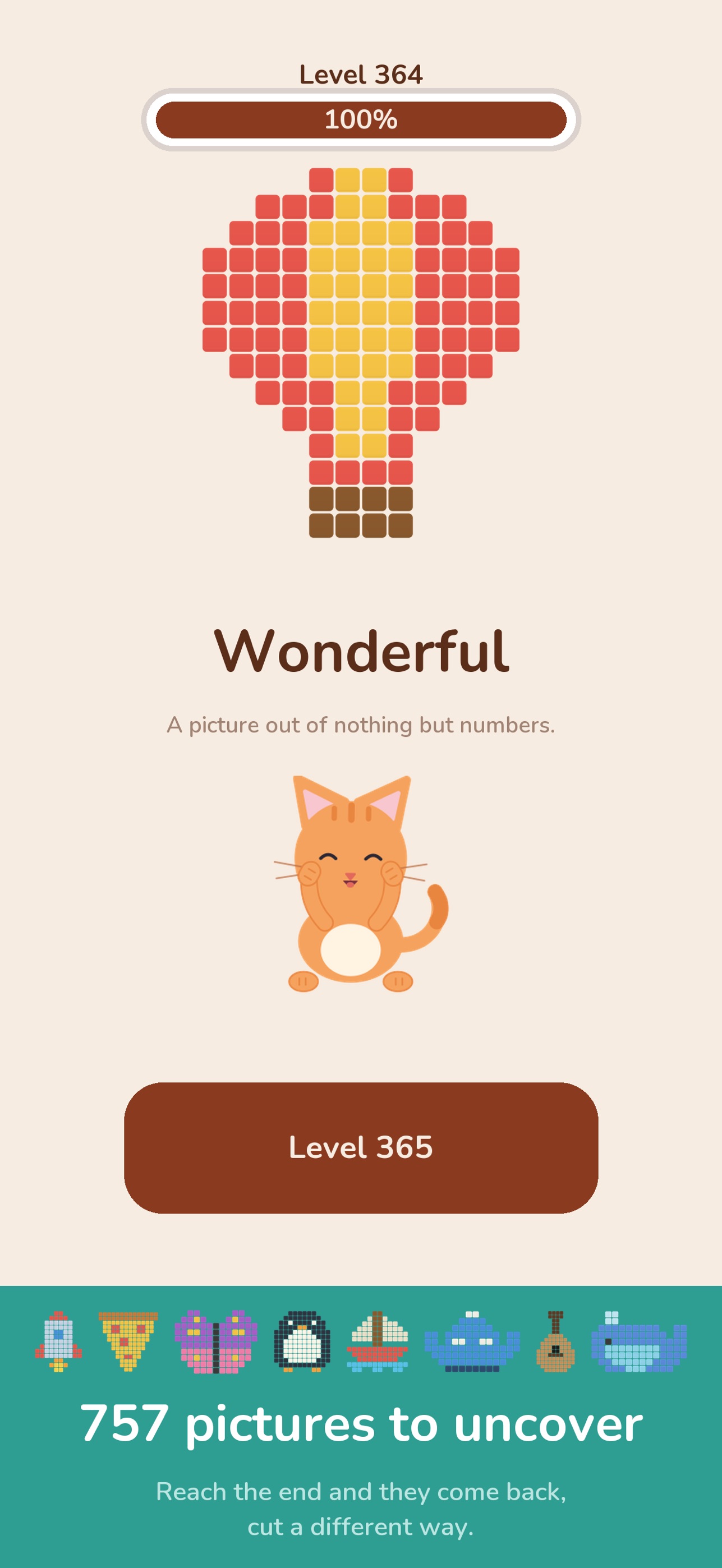 Screenshot 3 of Mosaicat: Pixel Art Puzzle