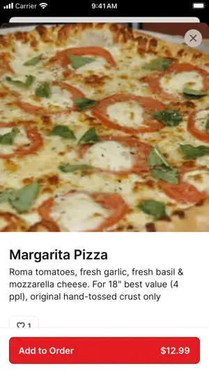 Mega Pizza & catering screenshot 3