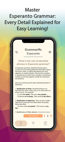 Grammarific: Esperanto Grammar screenshot