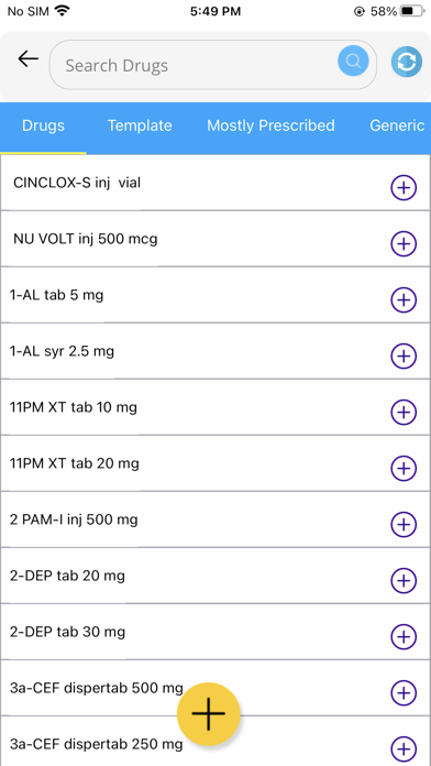 Purple Health Practitioner Screenshot