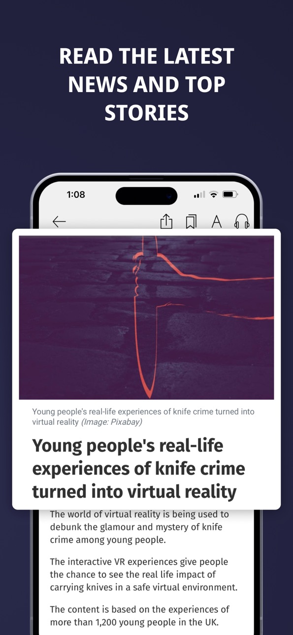 iPhone screenshot