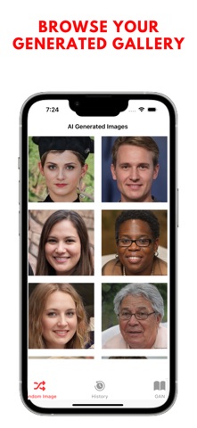Phantom Faces - AI iPhone screenshot