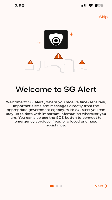 SG Alert Screenshot 1 of 6