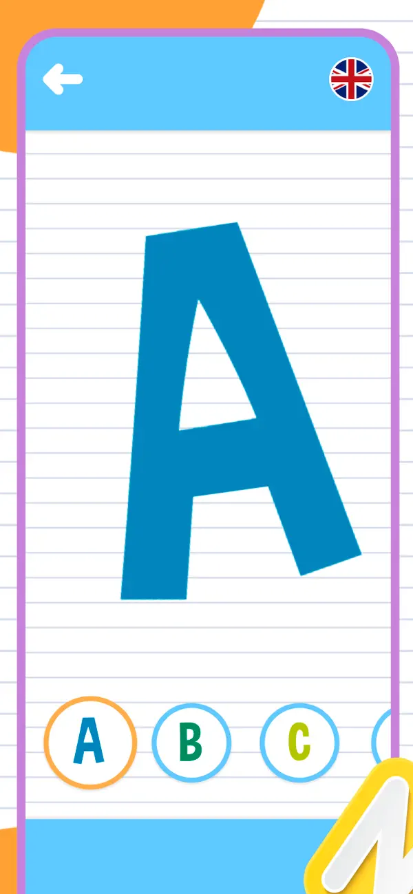 Screenshot #2 pour Apprendre l'alphabet ABC pour