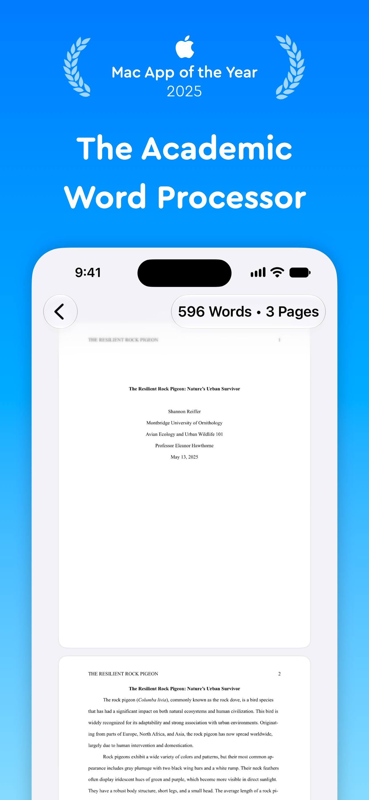 Essayist: Academic Writing App