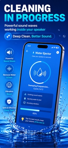 Clear Speaker • Water Eject screenshot