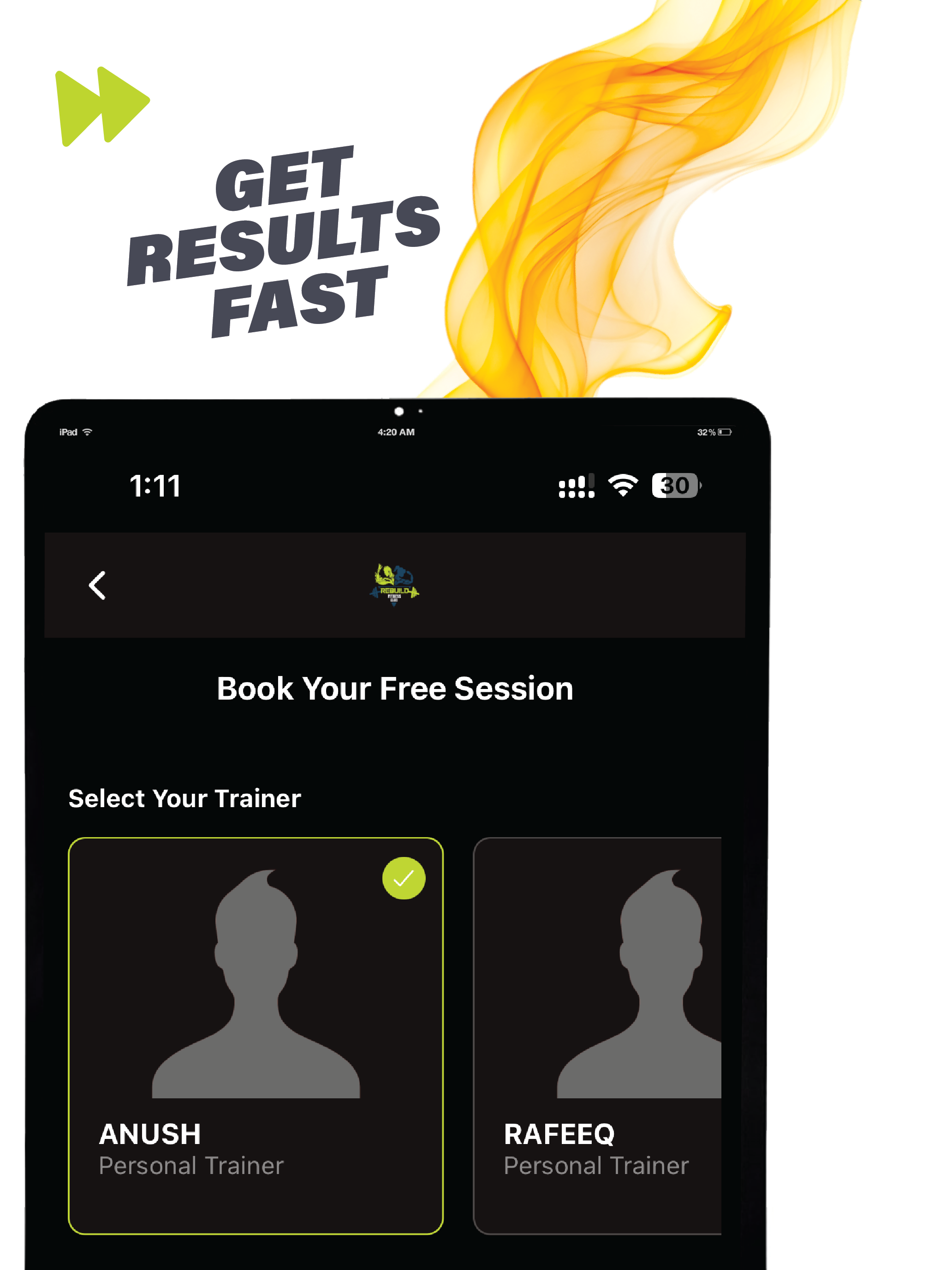 Rebuild Fitness Club screenshot 6