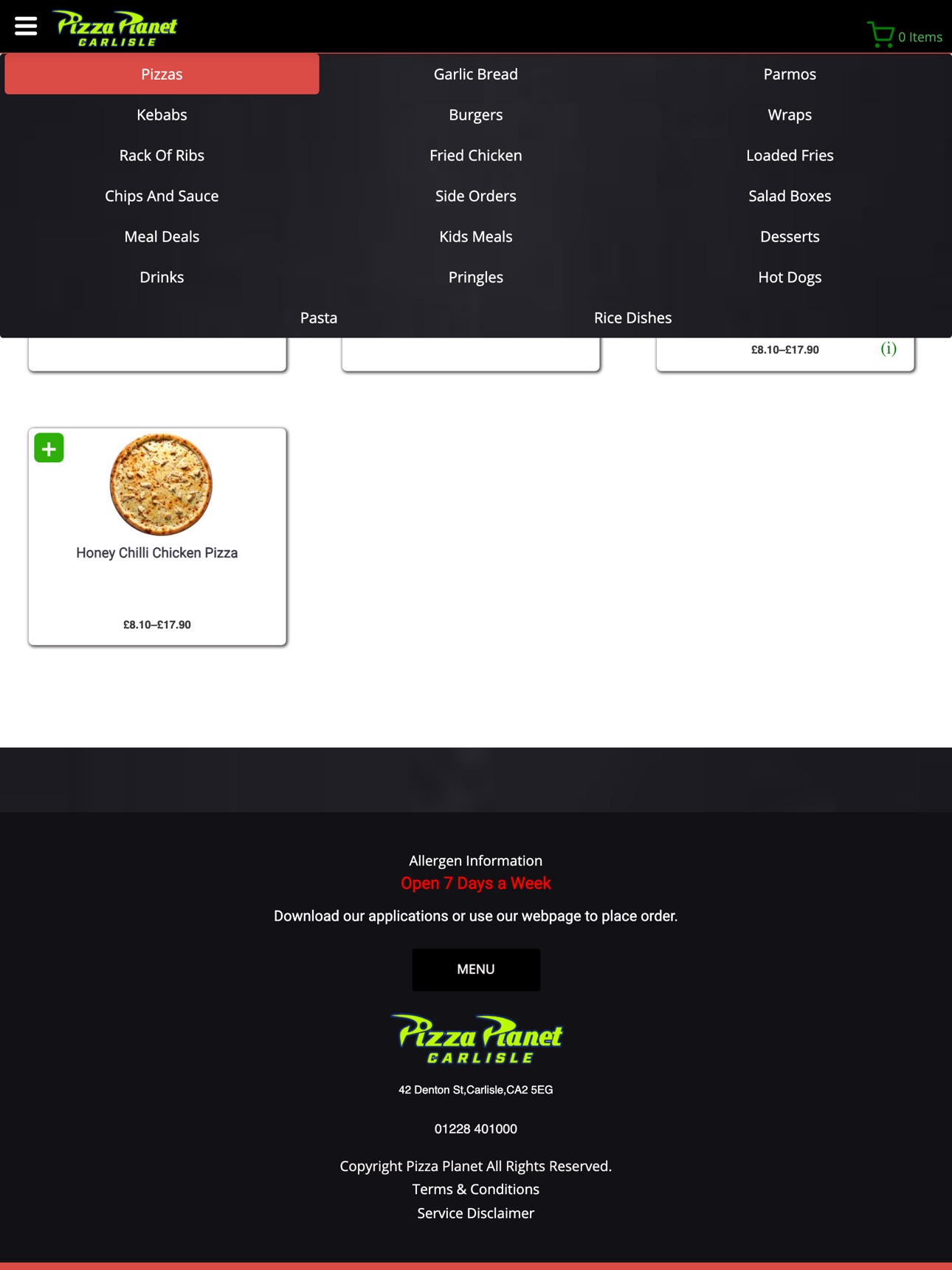 Screenshot 10 of Pizza Planet Carlisle CA2