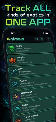 XenoKeeper: Exotic Pet Tracker Screenshot 1 of 6