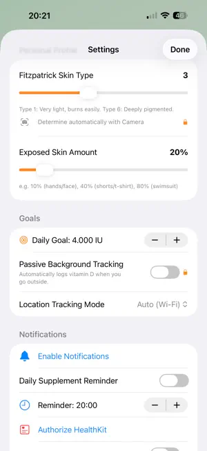 D3-Sync: Sun & Supplements screenshot 4
