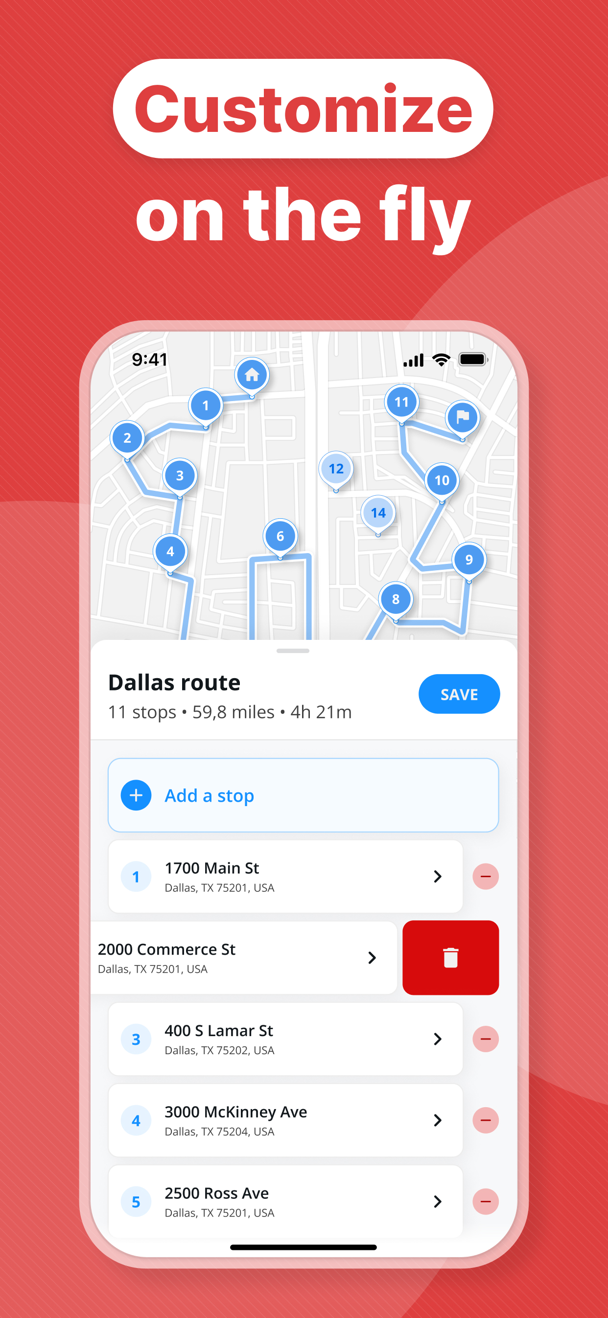 Multi-Stop Route XK Planner screenshot 4