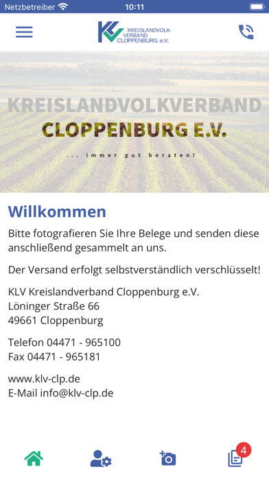 Screenshot #1 pour KLV Kreislandvolkverband CLP