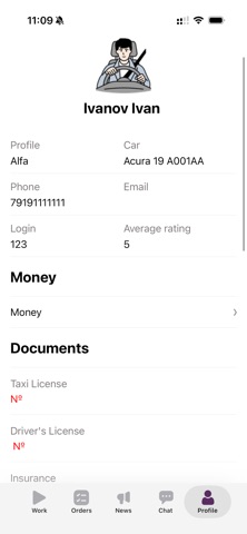 Alfa taxi driver Screenshot 2 of 4