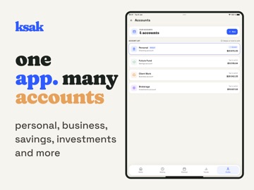 ksak: Income & Expense Tracker iPad screenshot