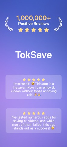 TokSave - Tik Video Downloader iPhone screenshot 1