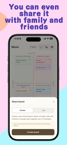 Sticrix - stickynote matrix - Screenshot 5 of 7