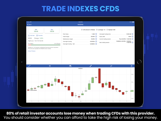 Plus500 Trading & Beleggen iPad app afbeelding 7