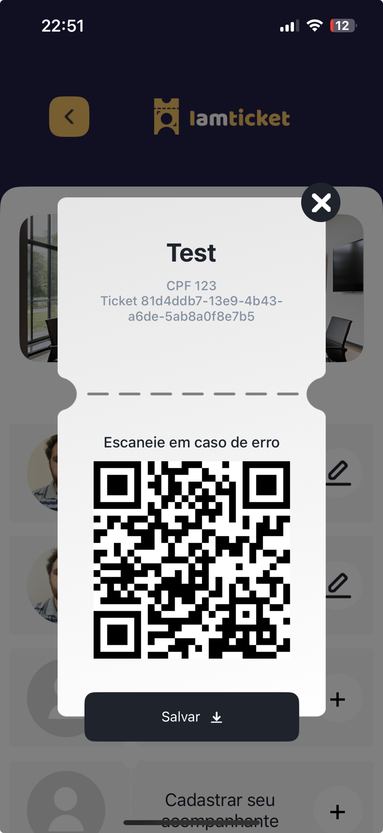 IamTicket screenshot 3