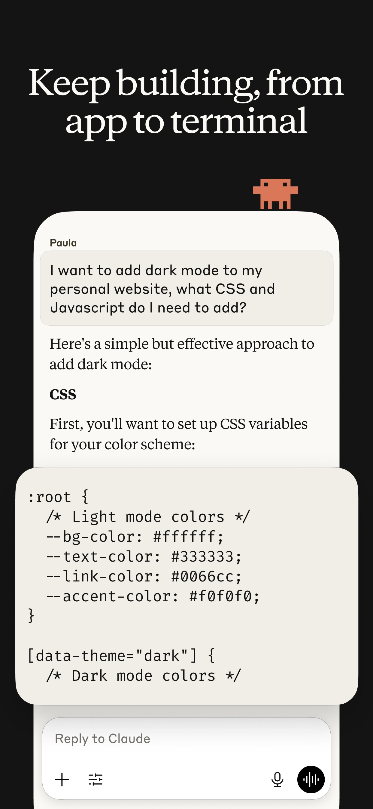 Claude by Anthropic screenshot