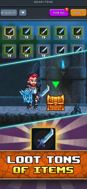 Miners Settlement: Idle RPG screenshot 6