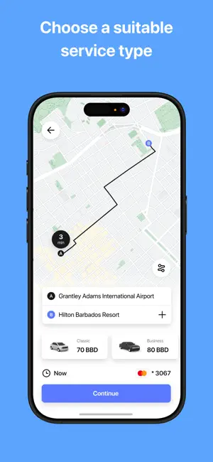 Zail: Barbados Taxi App screenshot 2