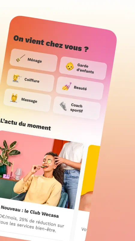 Ménage et bien-être - Wecasa screenshot 2 of 9