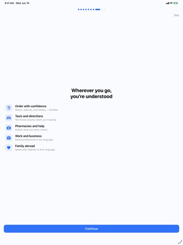 App screenshot
