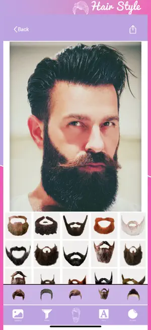Hair Style Cam: Haircuts Salon screenshot 2
