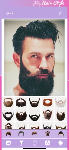 Hair Style Cam: Haircuts Salon screenshot