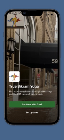 True Bikram Yoga iPhone screenshot