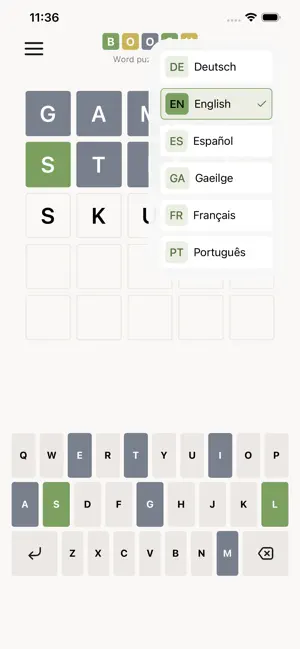 Boosh: Word Puzzle screenshot 2