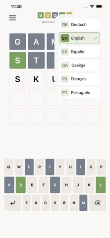 Boosh: Word Puzzle iPhone screenshot