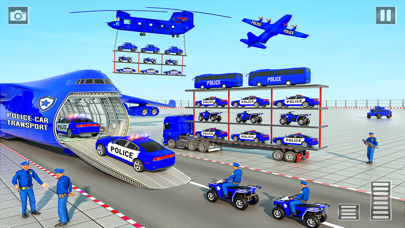 Police Transport Truck Driving Screenshot