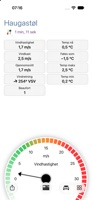 Haugastøl Wind Meter new screenshot 1