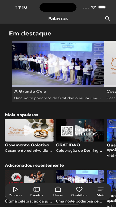 Ministerio Jerusalém screenshot