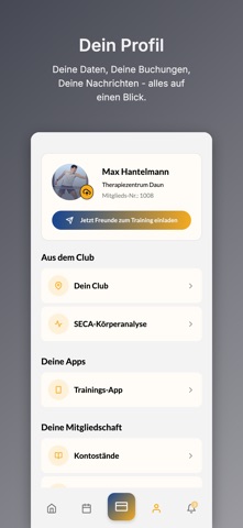 Therapiezentrum Daun screenshot
