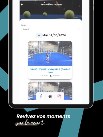 PADEL82 iPad screenshot