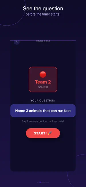 5 Seconds: Name 3 Things! screenshot 2
