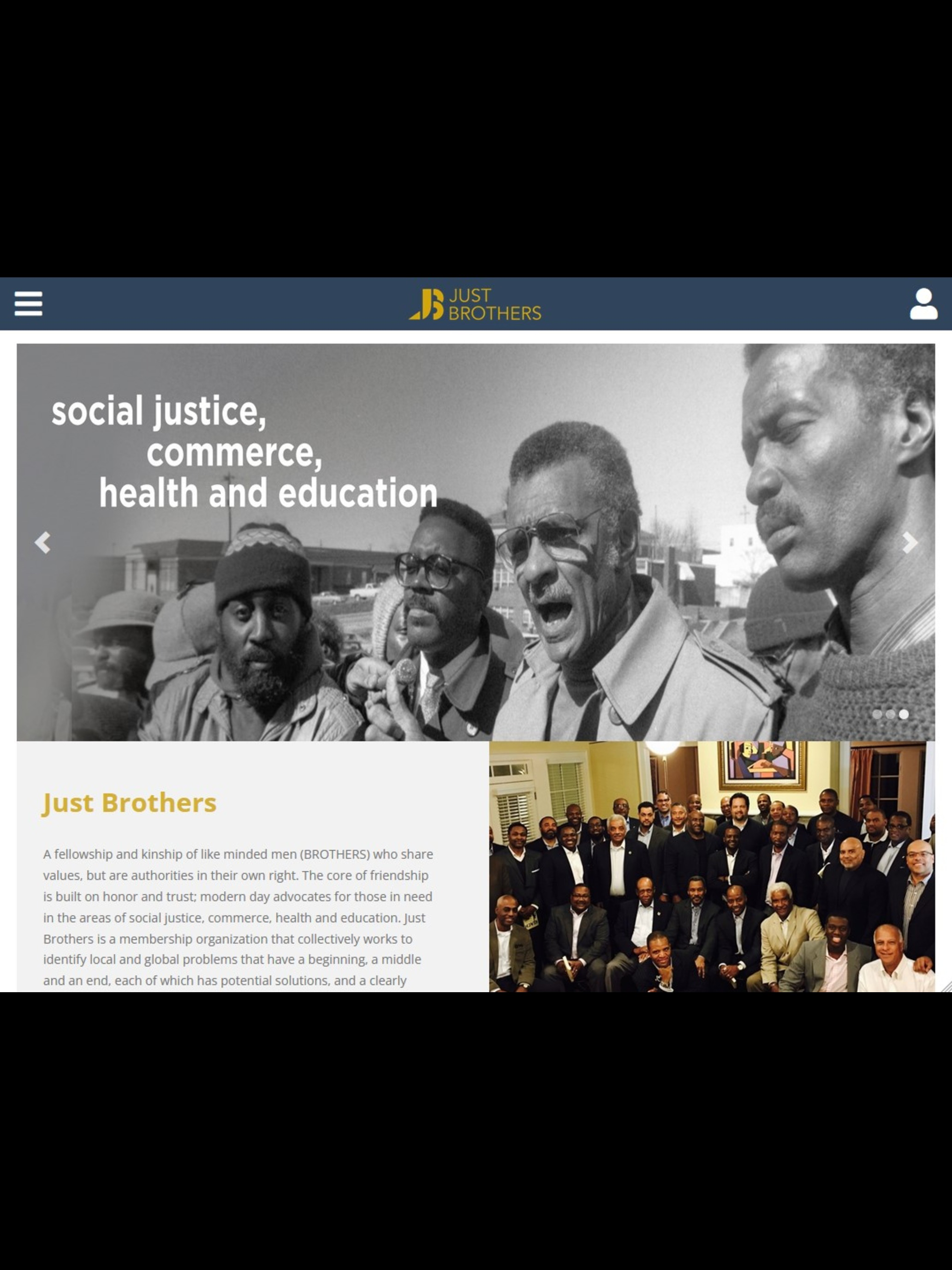 JustBrothers by Operation HOPE screenshot 2