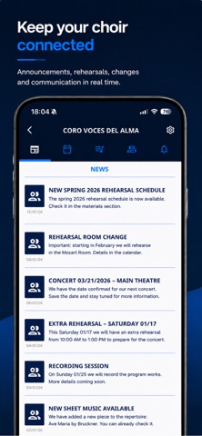 Singerhood app screenshot