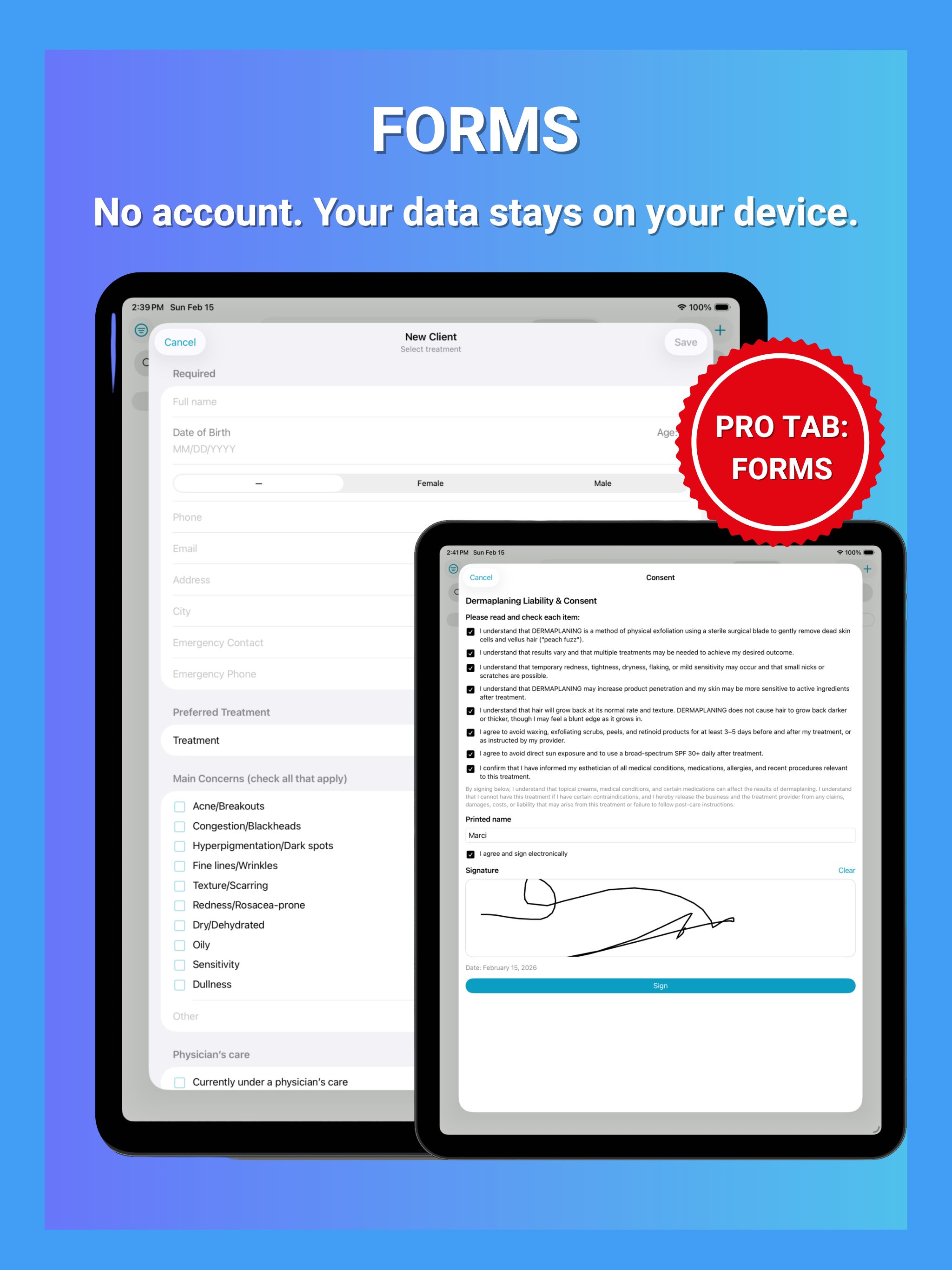 Esthi Client Care Toolkit screenshot 19