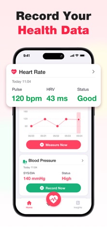 HeartCare: Heart Rate Monitor screenshot